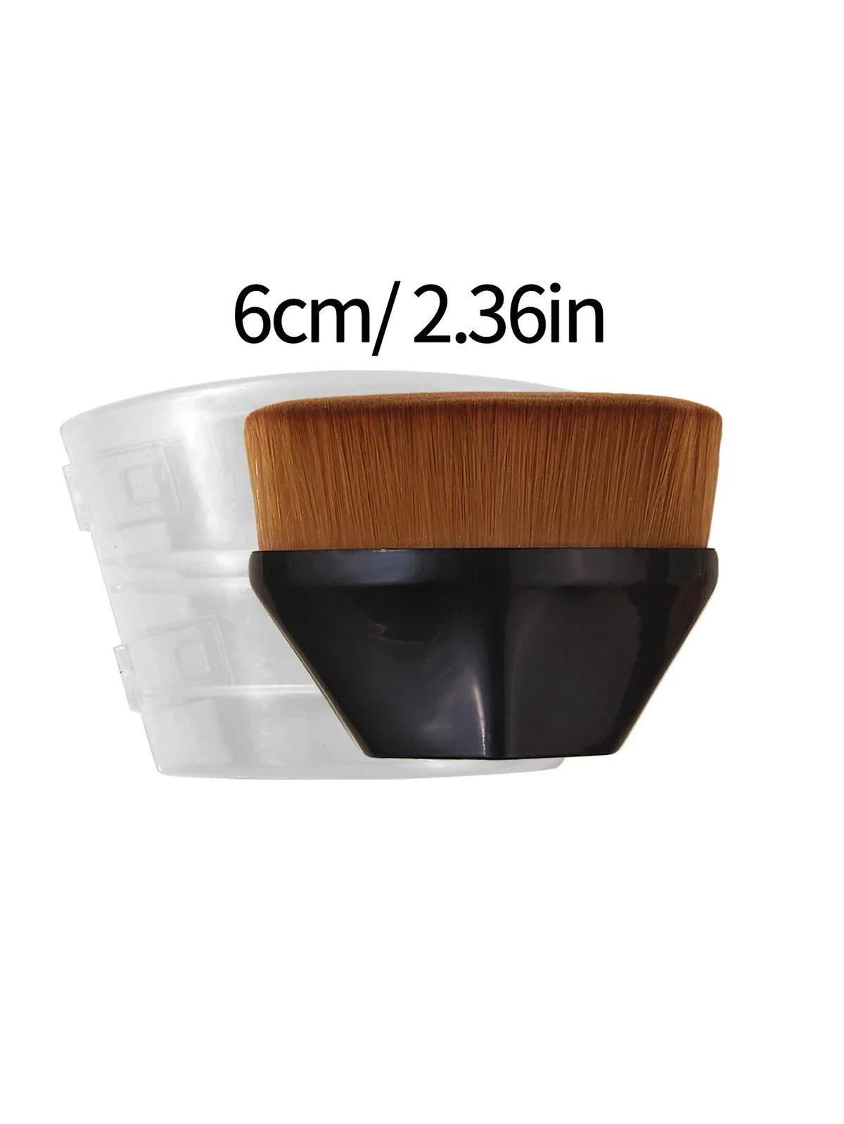 Nixie 3-Piece Makeup Brush Set – Foundation, Blush & Powder