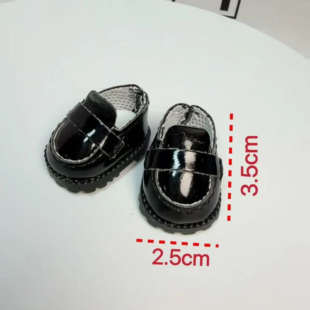 Miniature Doll Boots 3.5cm | 1/6 Scale BJD Doll Shoes