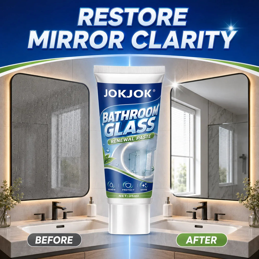 Glass Polishing Paste – Oil Film & Water Stain Remover Kit