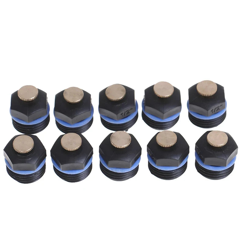 10-Pack 1/2" DN15 Threaded Garden Lawn Sprinkler Heads