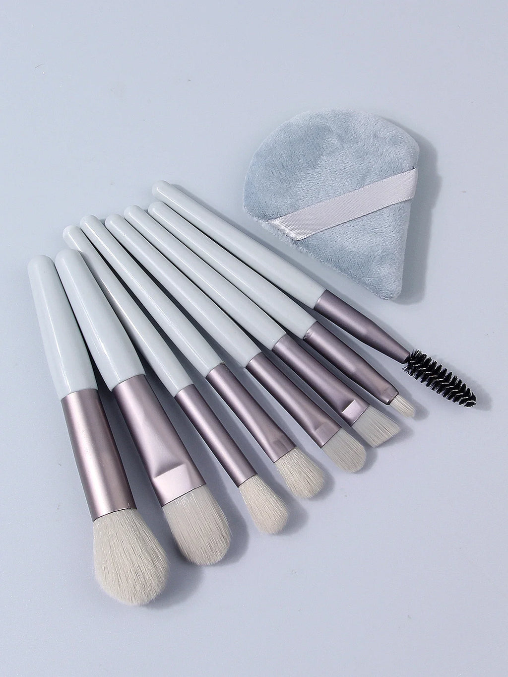 9-Piece Makeup Brush Set – Foundation, Blush & Eyeshadow