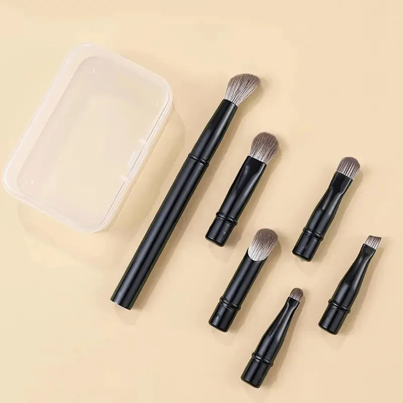 Mini Travel Makeup Brush Set 6 & 11Pcs | Double Ended