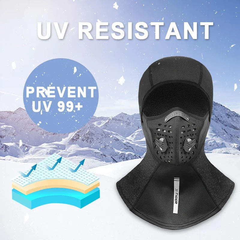 X-TIGER Winter Balaclava Full Face Mask – Windproof Cycling Ski