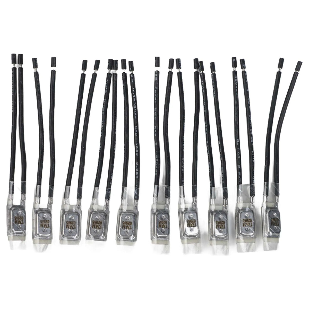 10-Pack KSD9700 Thermal Temperature Switch Normally Closed