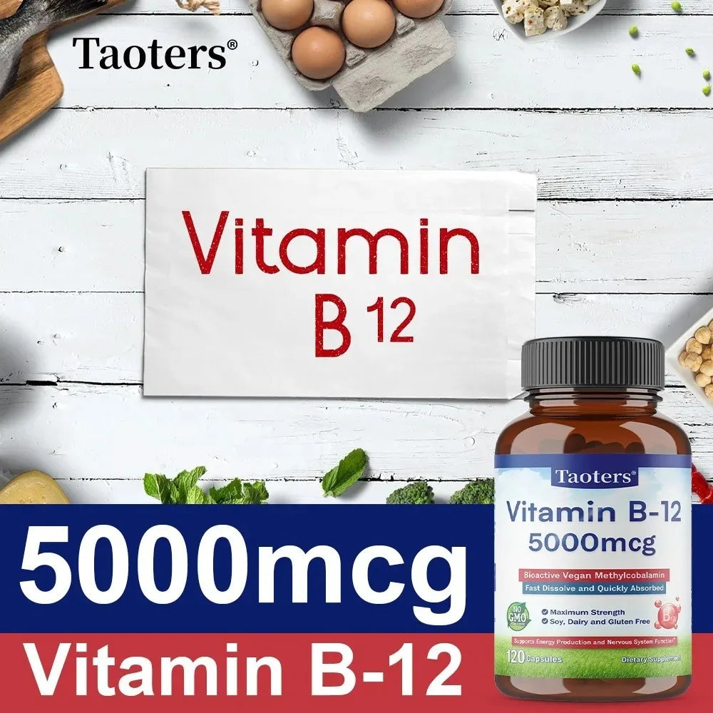 STRESSXCEL Vitamin B12 Methylcobalamin Capsules | Energy & Brain