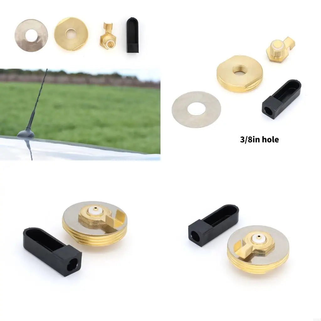 NMO Mount 3/8" Coaxial Connector Adapter with PTFE Insulator