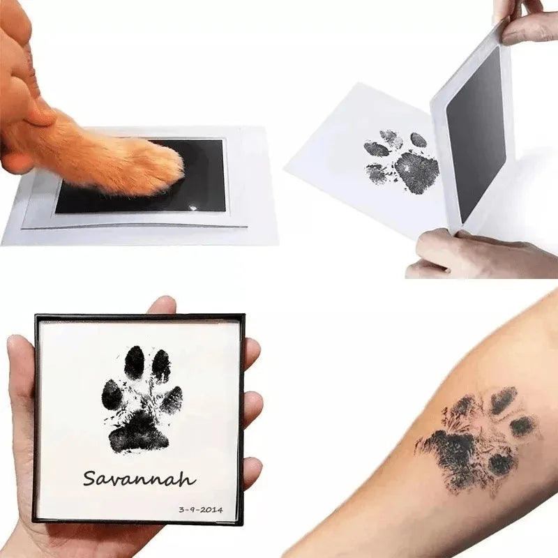 Pet Paw Print Inkless Impression Kit – Dog & Cat Keepsake