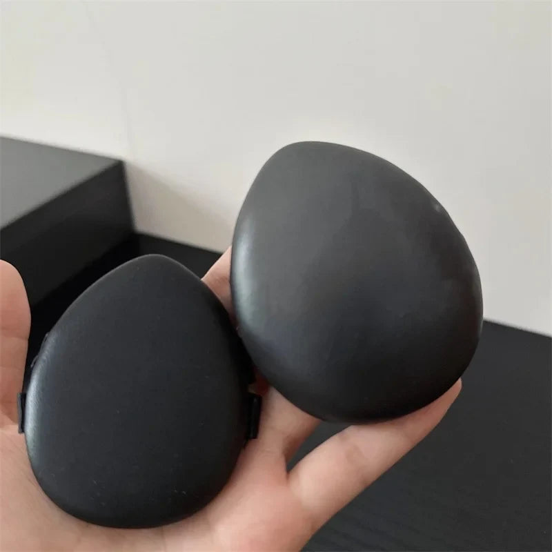 Dual-Sided Leather Makeup Sponge Puff | Dry Wet Air Cushion