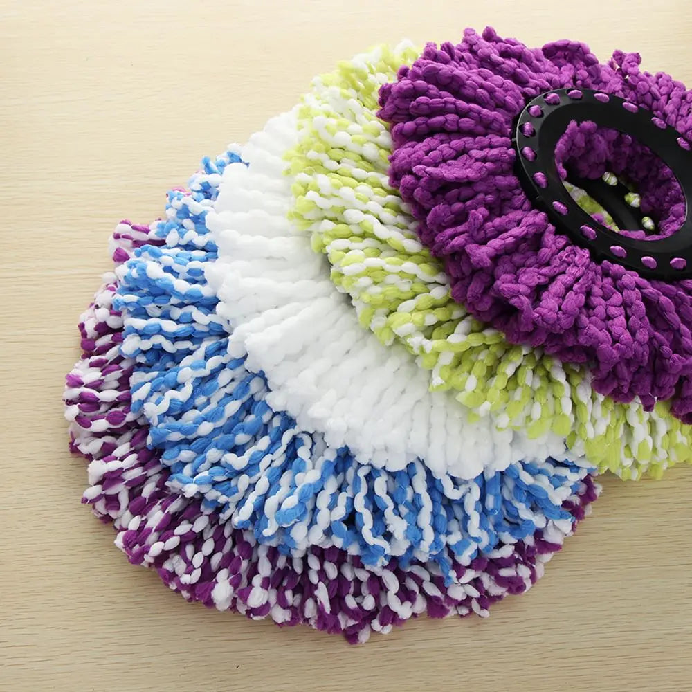Microfiber Replacement Mop Head – 360° Rotating Cleaning Pad