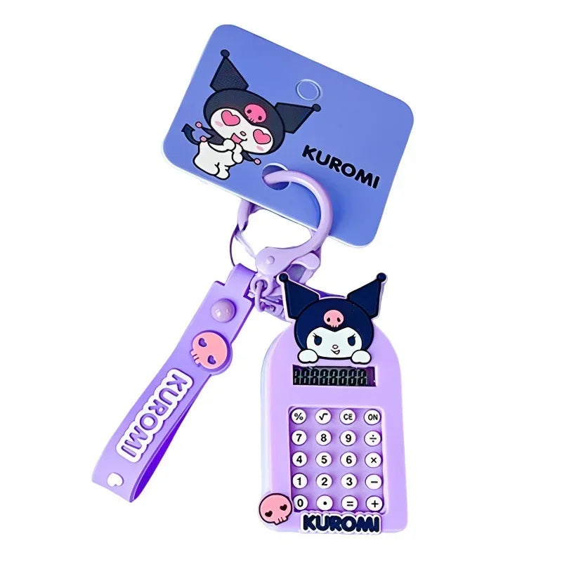 Sanrio Calculator Keychain | Hello Kitty Cinnamoroll My Melody