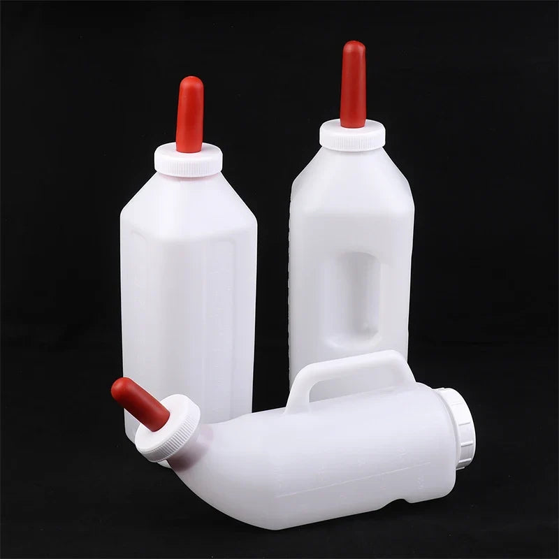 Calf Milk Feeder Bottle with Rubber Nipple 1–5L | Livestock