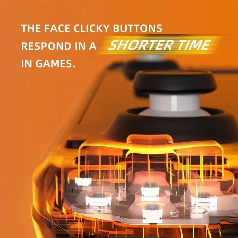 Clicky Face Button Kit – D-Pad ABXY View for Handheld Console