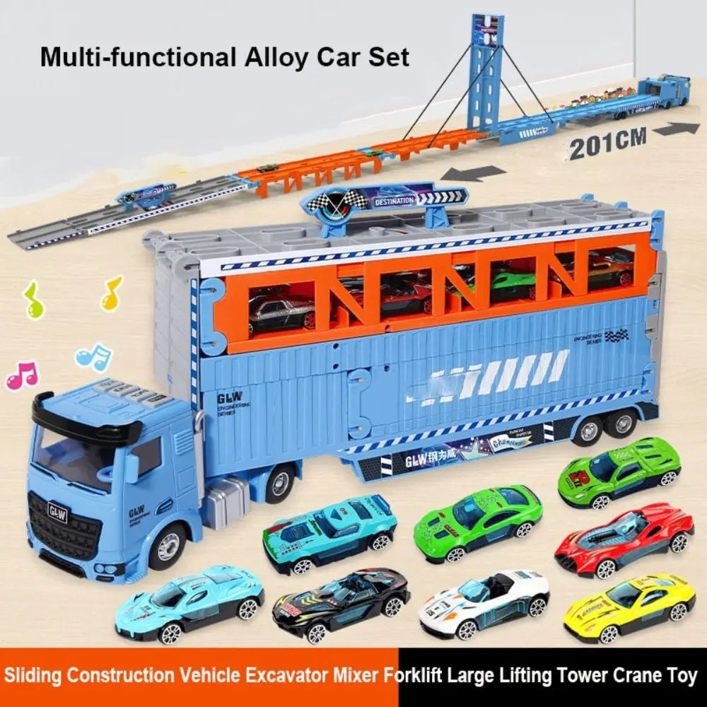Kids Alloy Construction Vehicle Toy Set – 10 Styles | Excavator