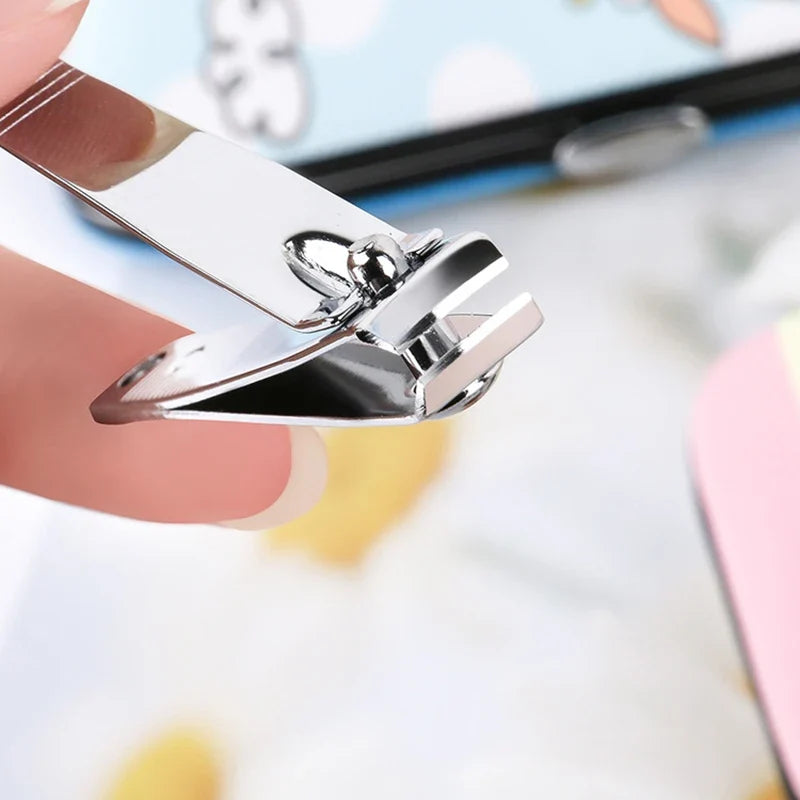 7-Piece Manicure Set with Cartoon Storage Box | Nail Care Kit