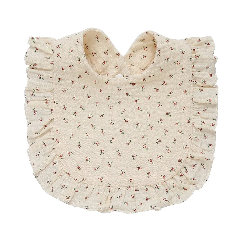 Soft Cotton Baby Bibs – Colorful Infant Burp Cloths 0–2 Yrs