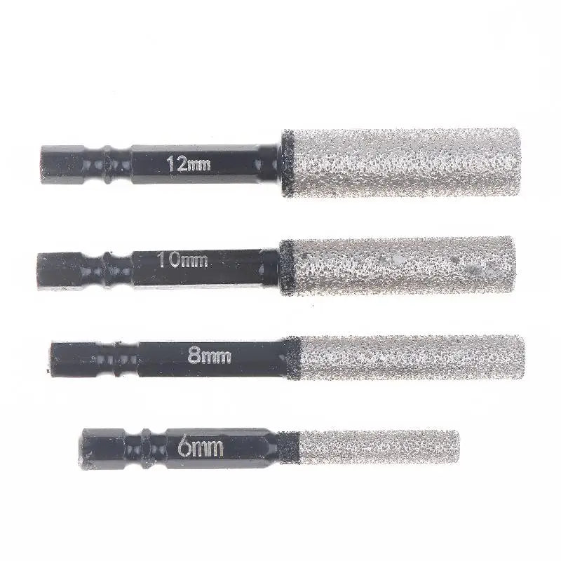 Vacuum Brazed Diamond Dry Drill Bit Set 5–12mm | Pack of 2