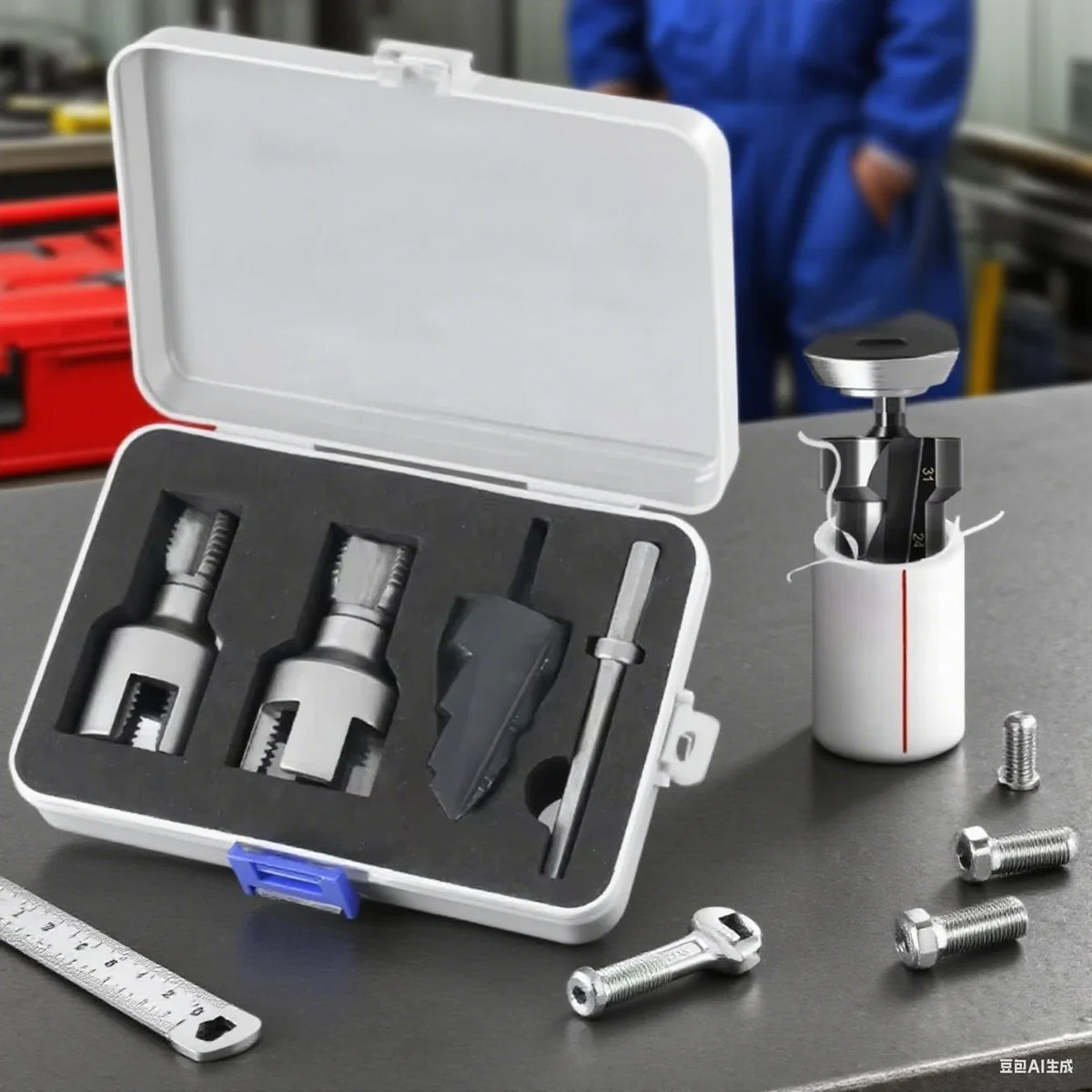 PPR Pipe Threader Kit – Triple-Flute Counterbore Drill Bit