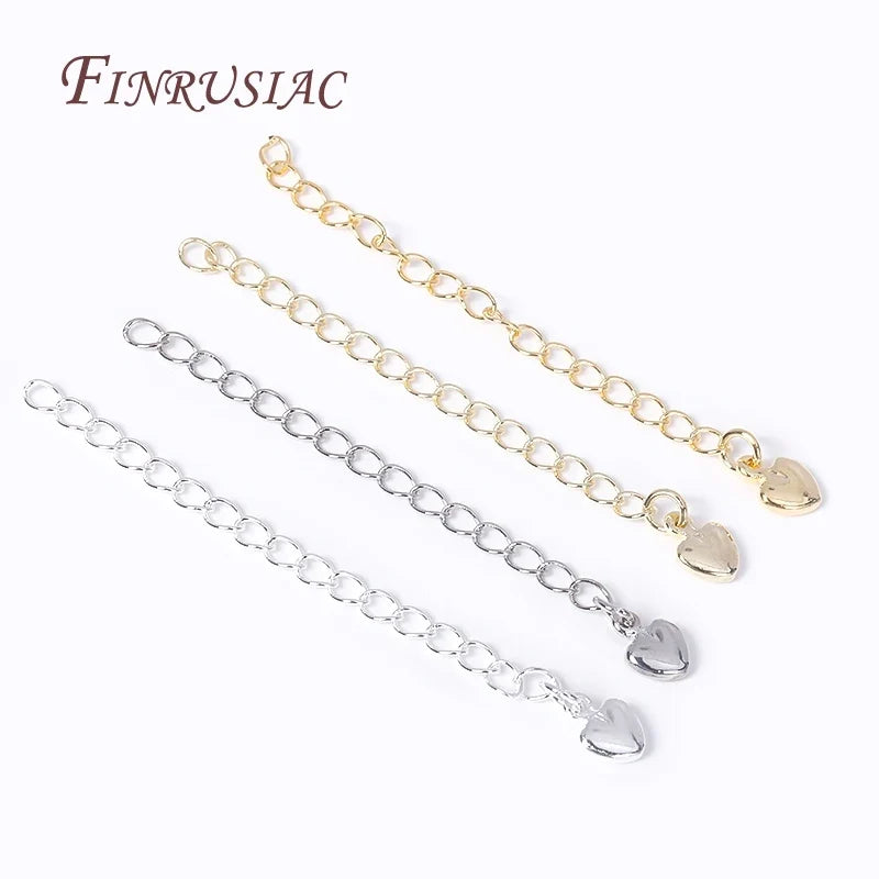 18K Gold Plated Brass Extension Chain Connectors | DIY Jewelry