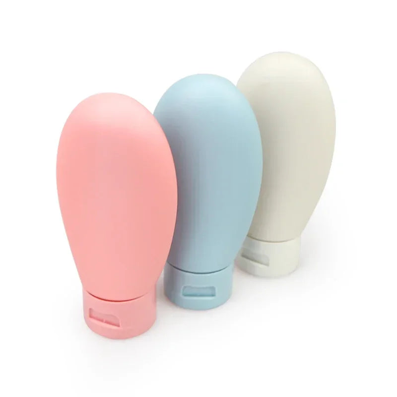 3-Piece Refillable Travel Bottles – 60ml TSA Carry-On Kit