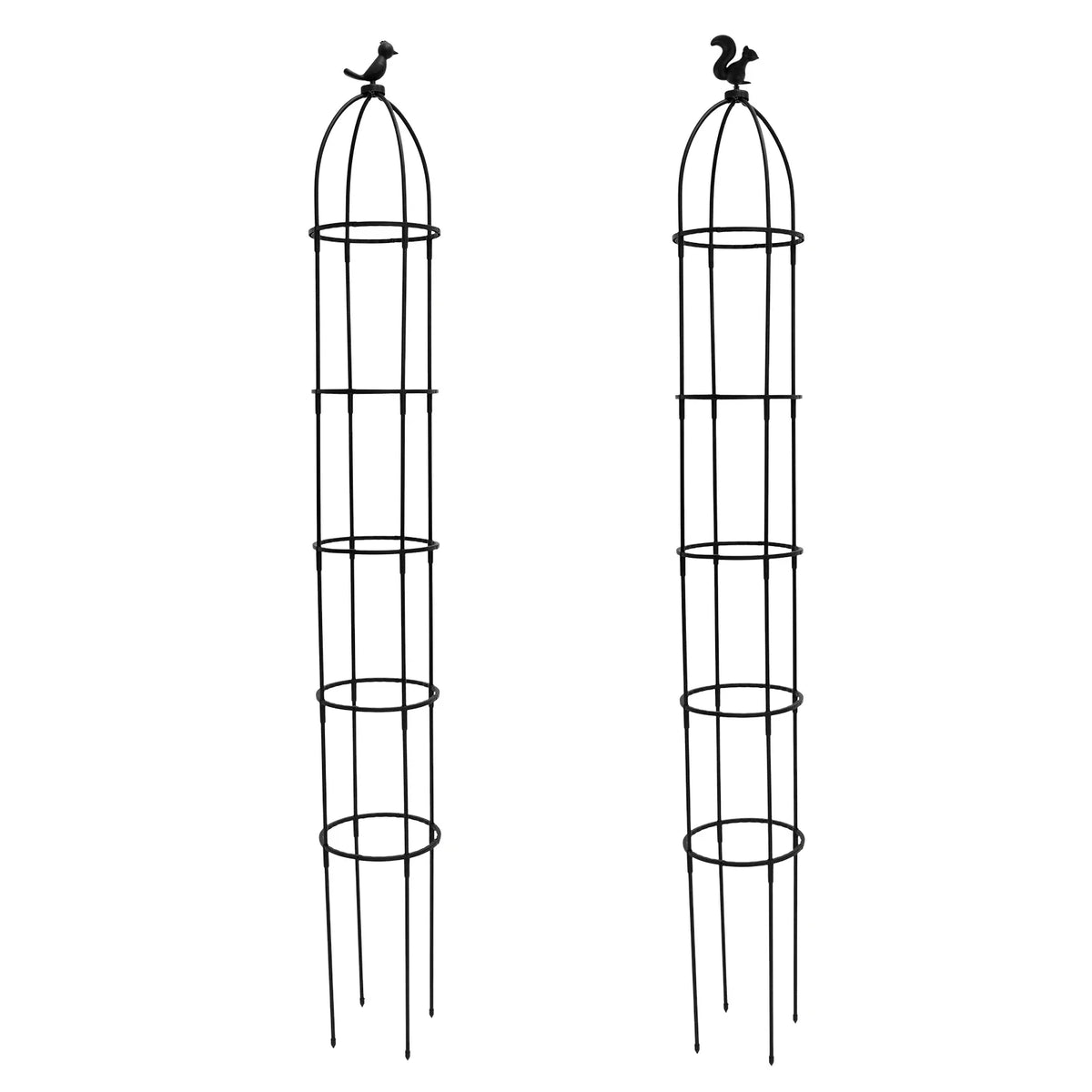 Garden Obelisk Trellis for Climbing Plants – 2 Set, 180cm