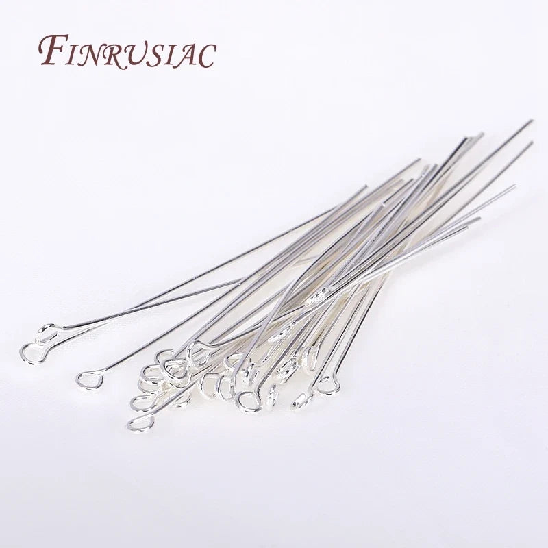 18K Gold Plated Eye Pins 50 Pcs – Jewelry Making Findings