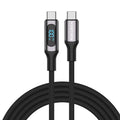 Rocoren 100W USB-C Cable 5A Fast Charging LED Display PD