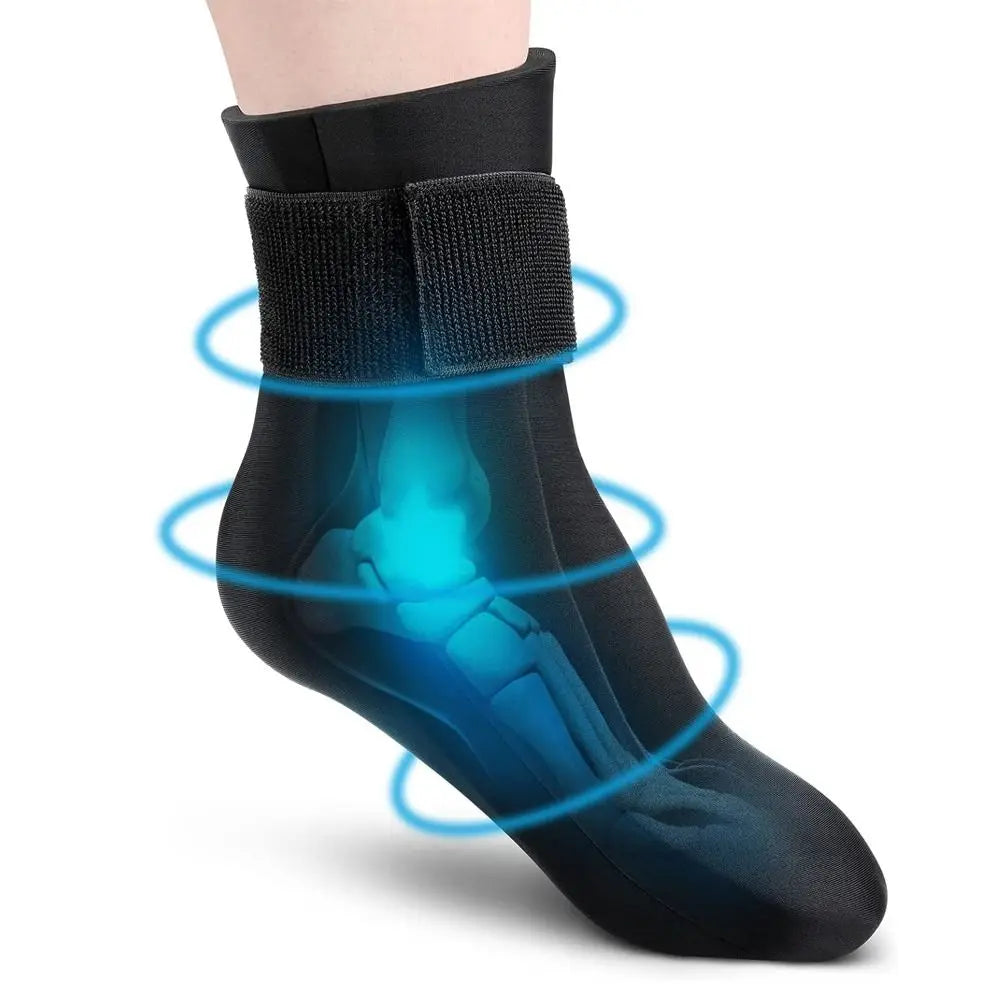 Hot Cold Gel Compression Therapy Socks – Reusable Foot Wrap