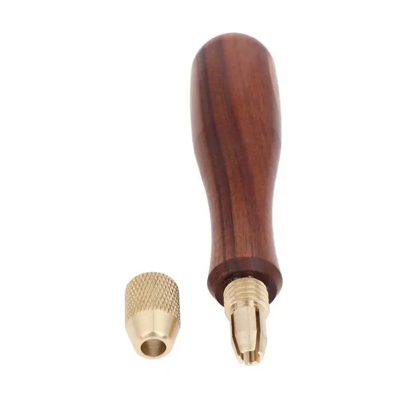 Wood File Handle Brass Collet Chuck for Small Files – DIY Tool