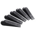 5-Pack Heavy Duty Plastic Door Stopper Wedges – Non-Slip