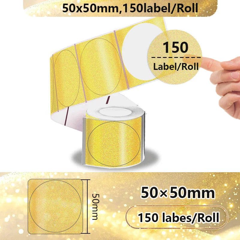 Thermal Label Paper for Phomemo M110 M200 M220 – Adhesive Stickers