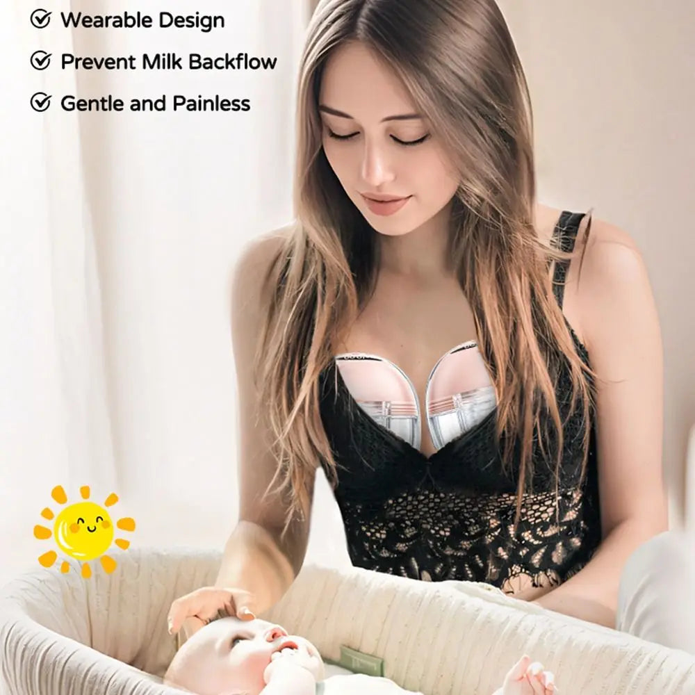 Wearable Hands-Free Electric Breast Pump – BPA-Free S21/S18