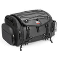 KEMITOUR Expandable Motorcycle Tail Bag – Waterproof PVC Pannier