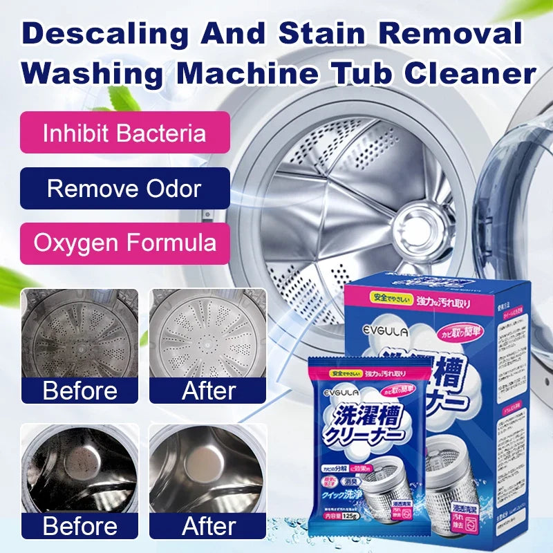 Washing Machine Descaler Powder – Front & Top Load Cleaner