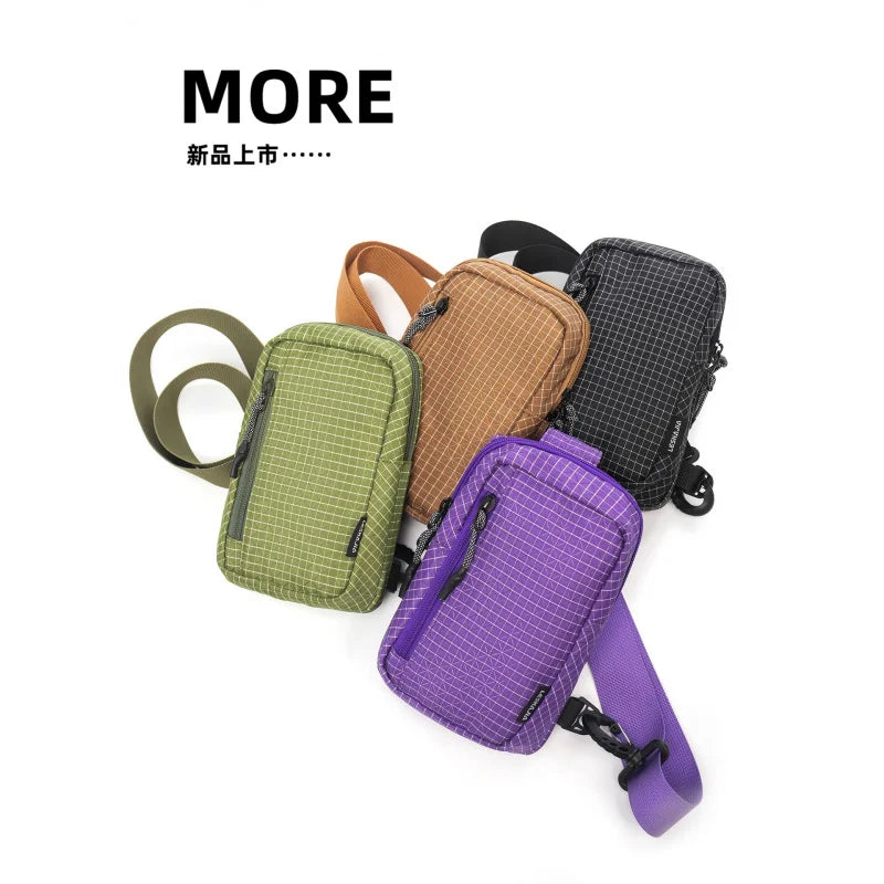 Nixie Mini Chest Crossbody Bag – Lightweight Unisex Sport Bag