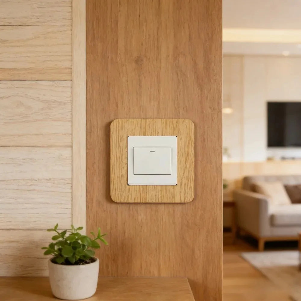 Light Switch Protective Cover – Dustproof No-Drill Wall Panel