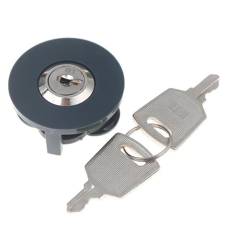 Child Safety Socket Lock with Key – Zinc-Alloy Outlet Lock