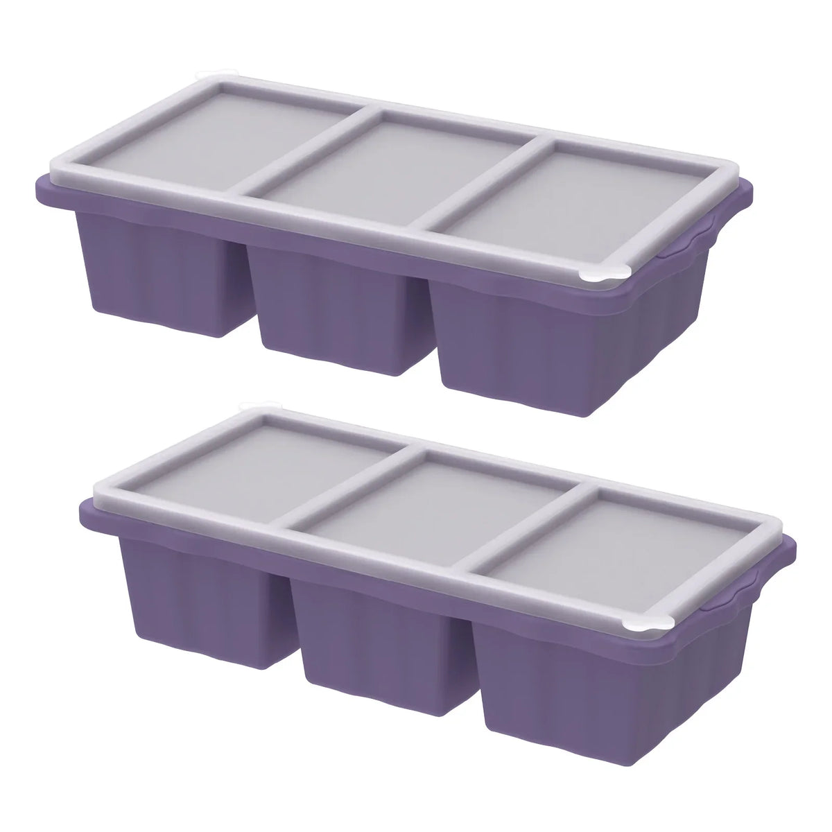Silicone Freezer Tray with Lid – 3-Cup Soup & Meal Prep Mold