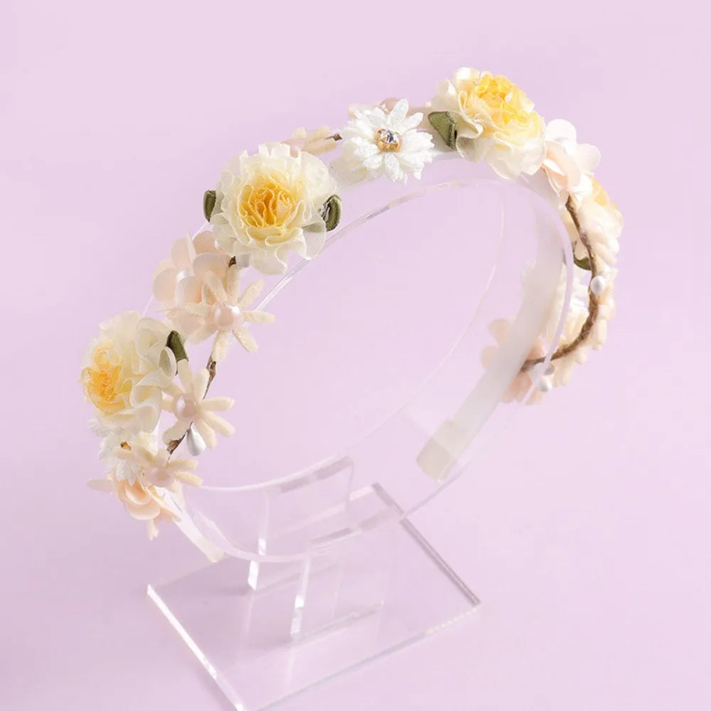 3D Floral Baby Headband – Non-Slip Toddler Hair Hoop