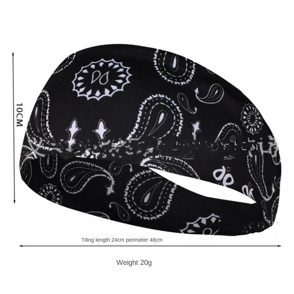 Elastic Sweatproof Sports Headband – Yoga & Fitness Hair Band