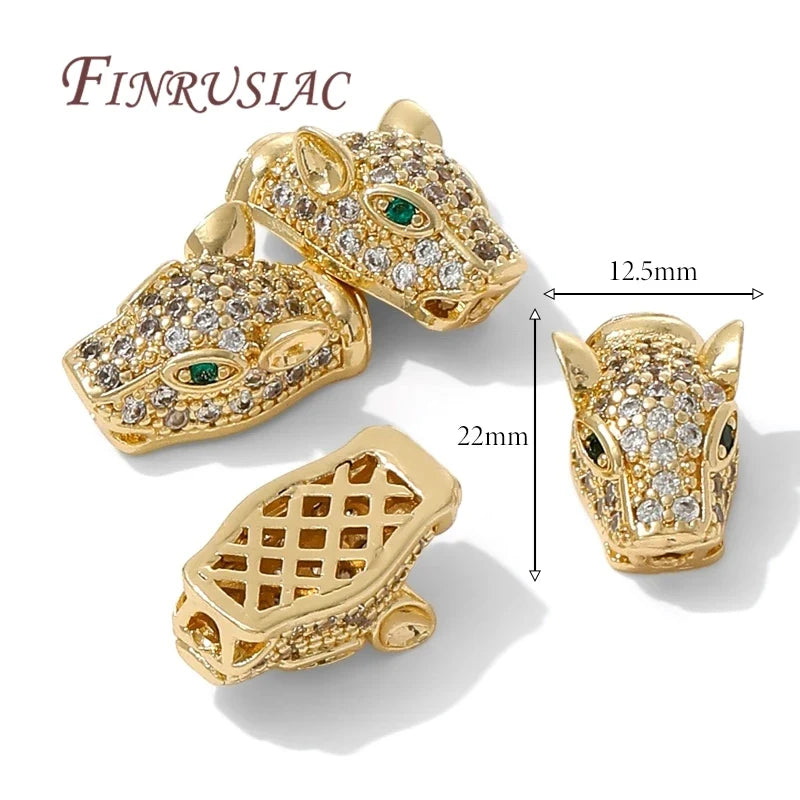 18K Gold Plated Brass Spacer Beads – DIY Jewelry Making