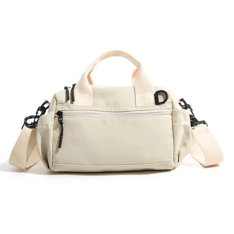 Women's Water-Resistant Nylon Crossbody Shoulder Bag | 5 Pockets