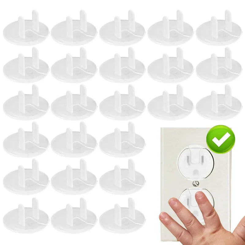 10-Pack Baby Safety Outlet Covers – Childproof Socket Protectors