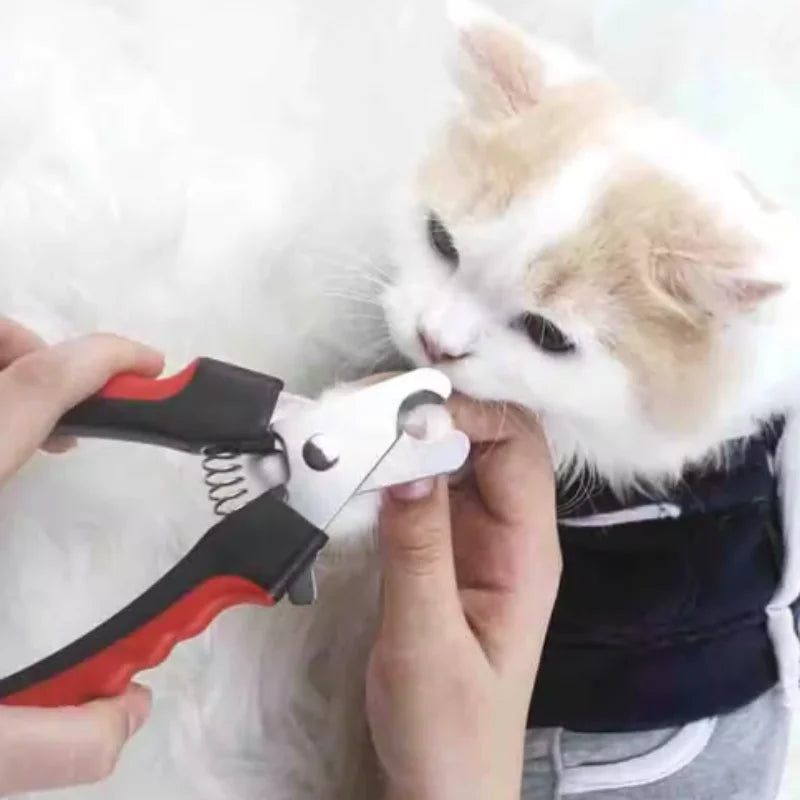 Pet Nail Clipper – Stainless Steel Dog & Cat Claw Trimmer