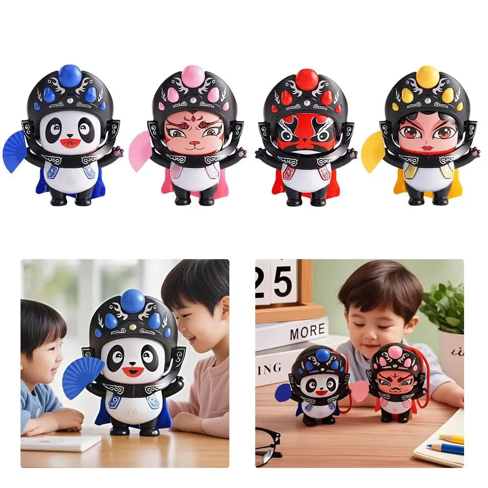 Sichuan Opera Panda Face-Changing Figurine | 5 Expressions