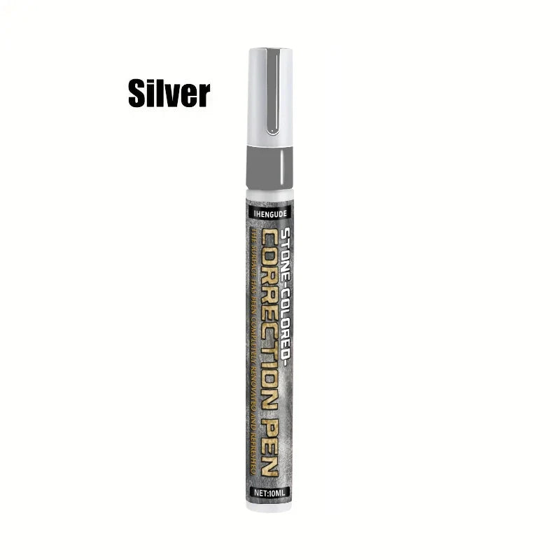 Golden Tombstone Marker Pen – Oil-Based Fine Tip for Stone & Granite