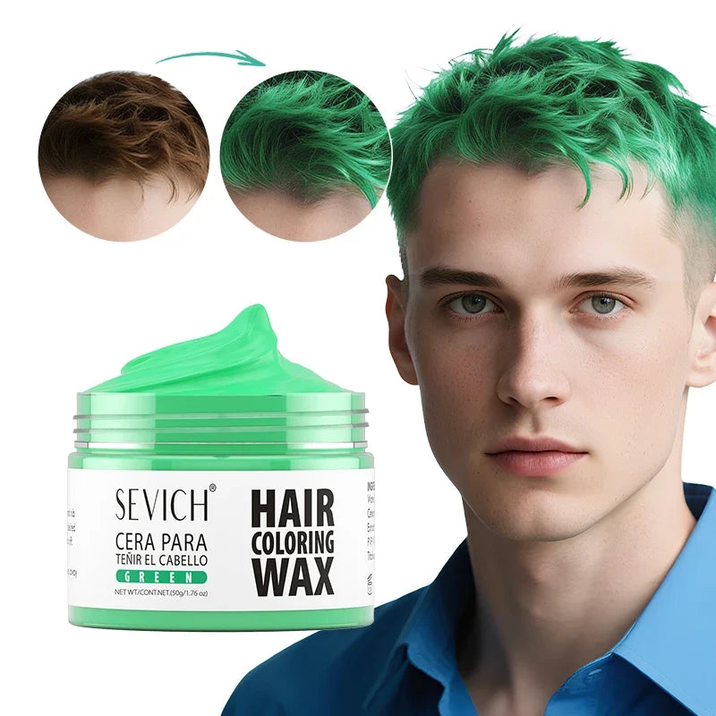 Sevich Temporary Hair Colour Wax – DIY Dye, Brows & Beard