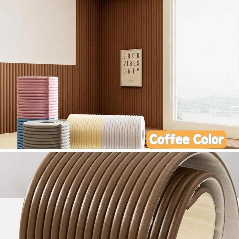 2M Self-Adhesive Foam Edge & Corner Guard Strip | Child Safety