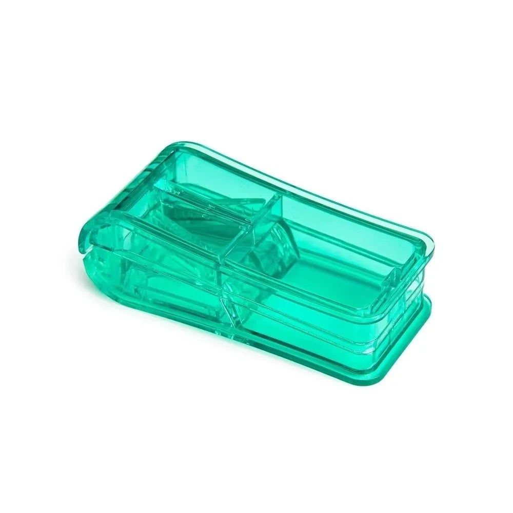 Portable 2-in-1 Pill Cutter & Medicine Storage Box
