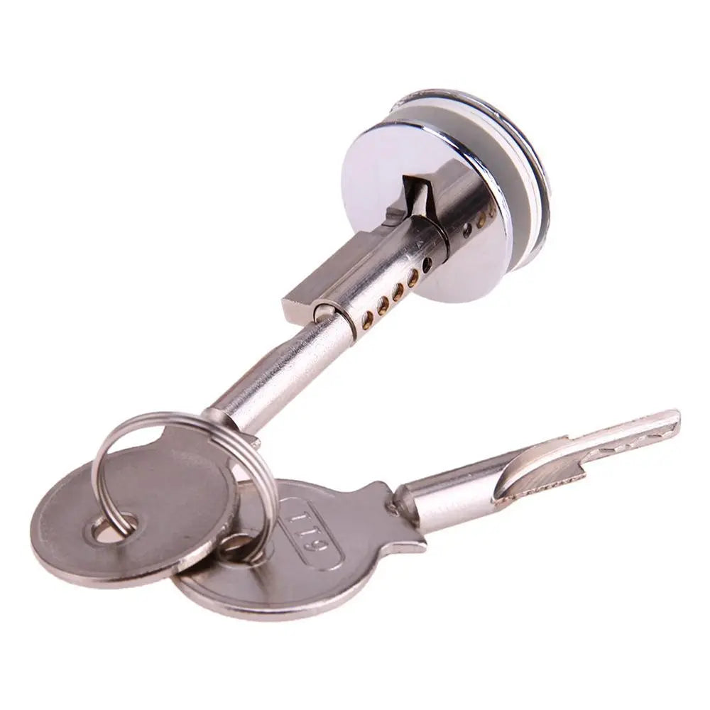 Copper Cylinder Lock for Sliding Glass Door Cabinet Showcase