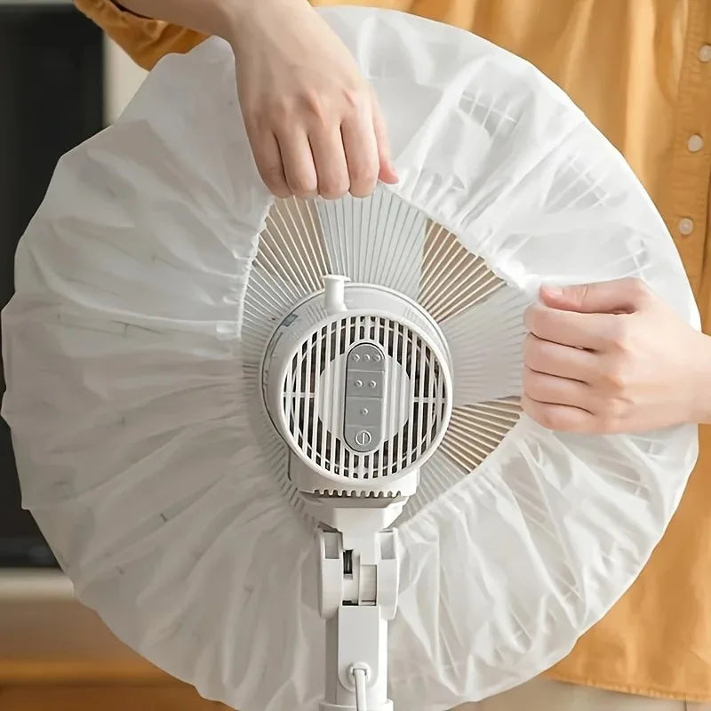 Waterproof Round Electric Fan Dust Cover – Fits Up to 45cm